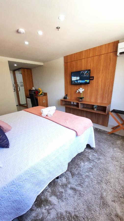Flat 217 Granja Brasil - Com Piscina Em Itaipava Lägenhet Petrópolis Exteriör bild