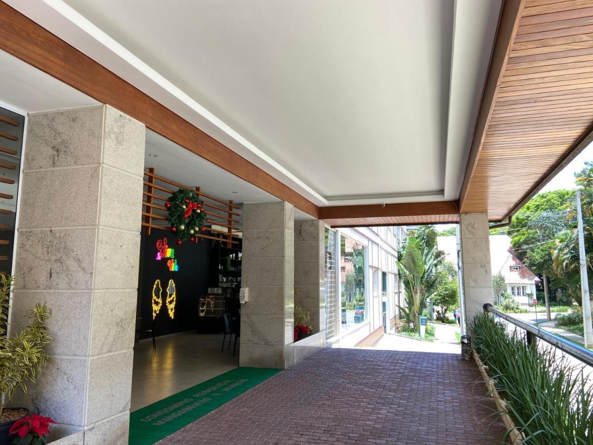 Flat 217 Granja Brasil - Com Piscina Em Itaipava Lägenhet Petrópolis Exteriör bild