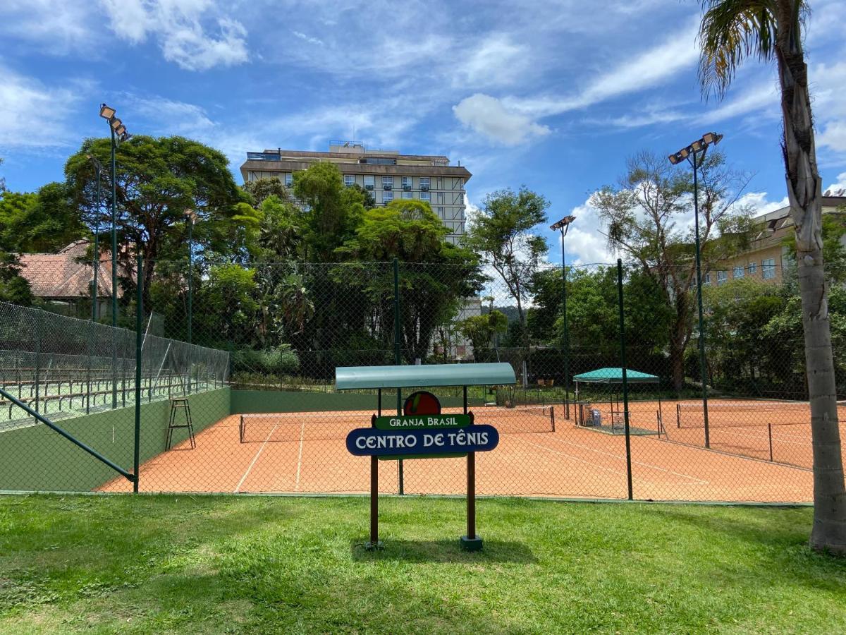 Flat 217 Granja Brasil - Com Piscina Em Itaipava Lägenhet Petrópolis Exteriör bild