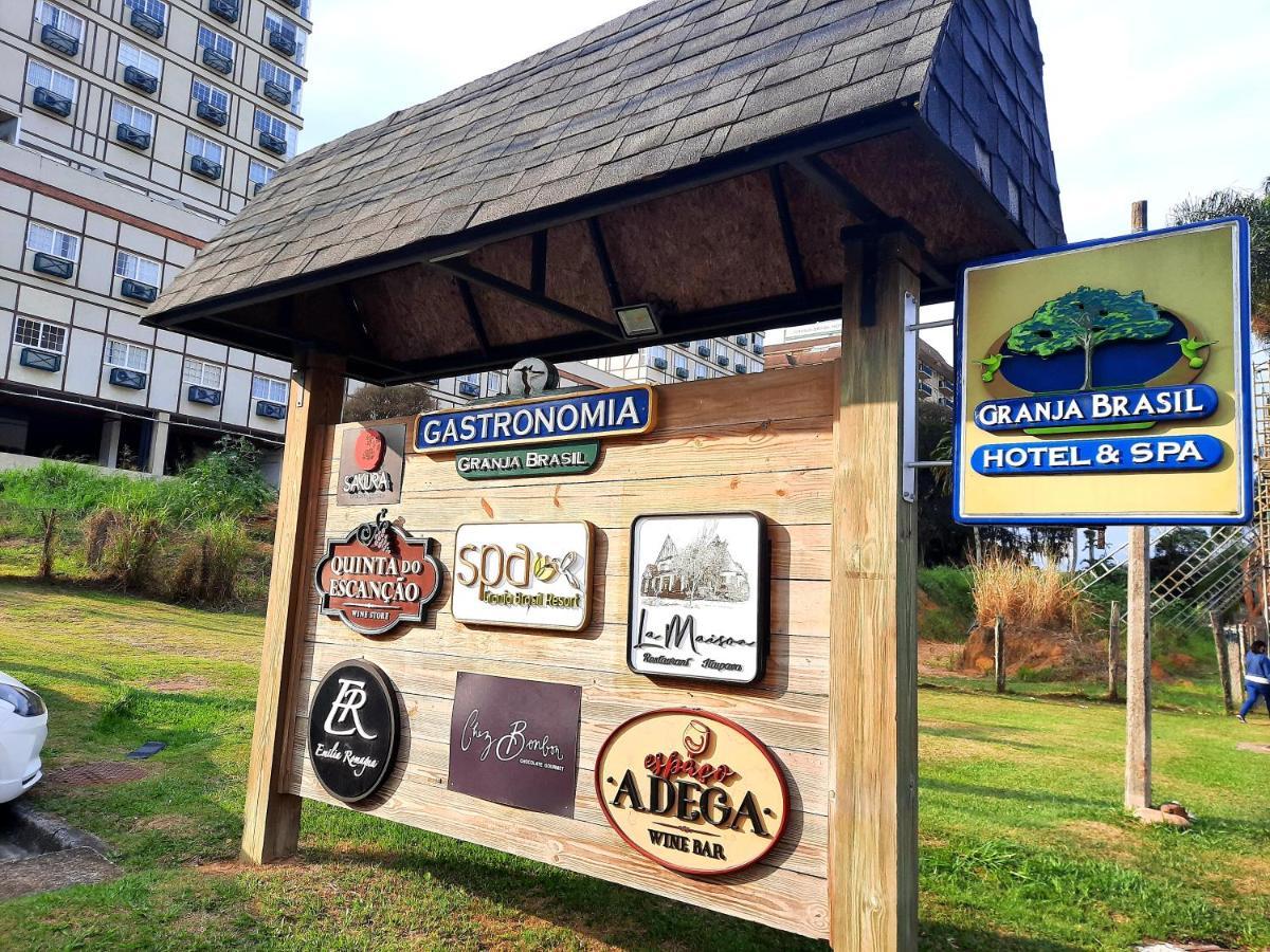 Flat 217 Granja Brasil - Com Piscina Em Itaipava Lägenhet Petrópolis Exteriör bild