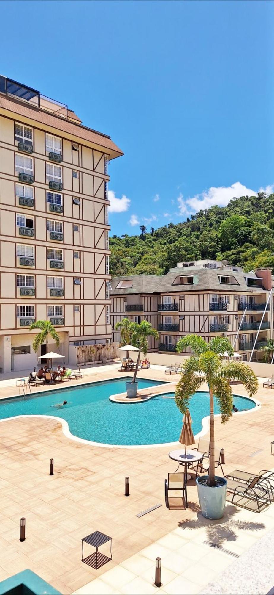 Flat 217 Granja Brasil - Com Piscina Em Itaipava Lägenhet Petrópolis Exteriör bild